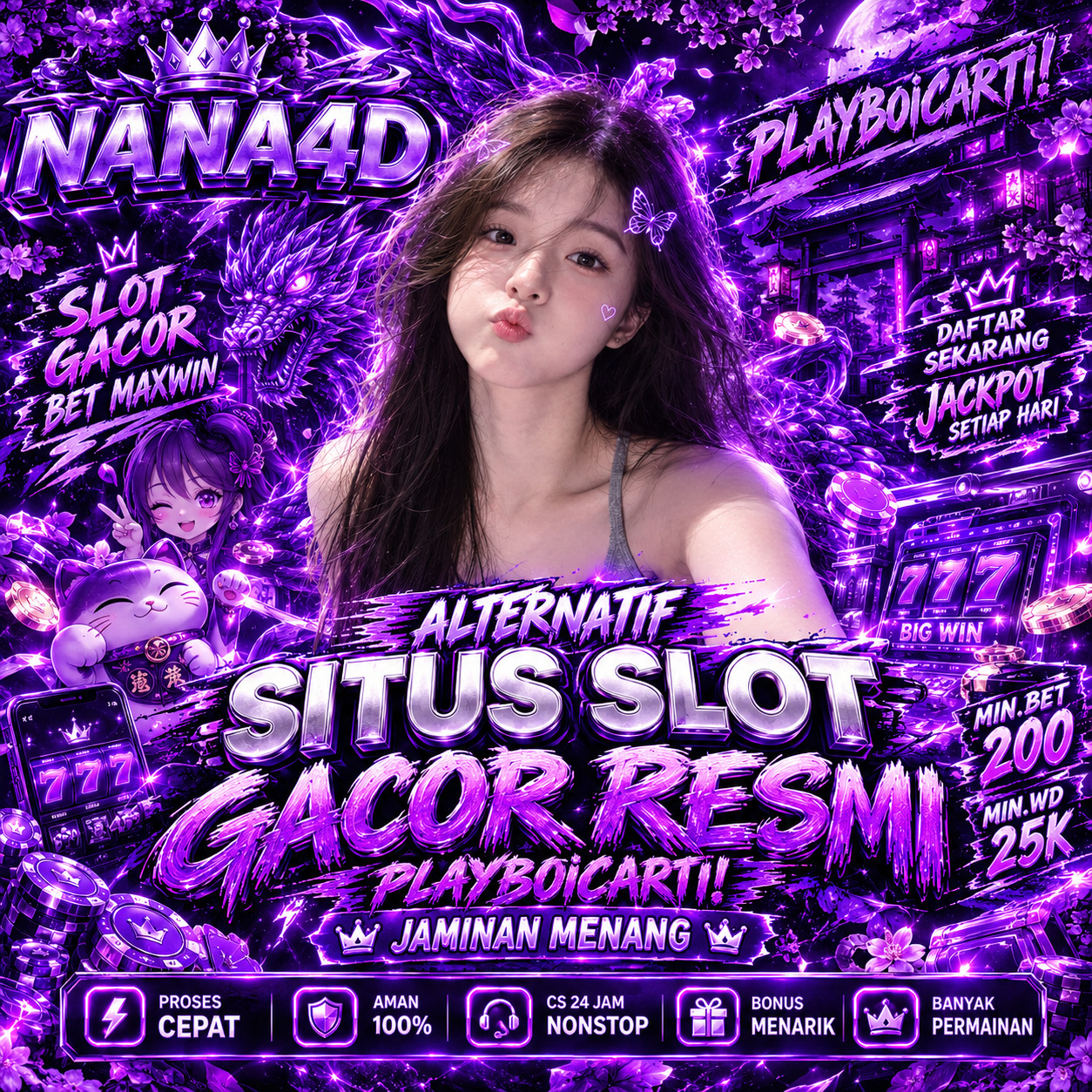 NANA4D: Official Situs Toto Slot Online & Togel 4D Dijamin Maxwin by Hey siriusly